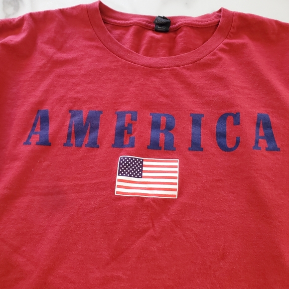 America Flag T-Shirt Size XL Unisex - Picture 9 of 9